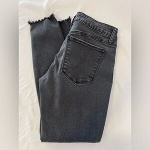 Silver Jeans Women's Charcoal Cropped Denim